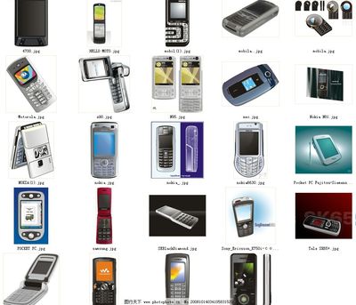 24款CDR手機(jī)圖片 數(shù)碼產(chǎn)品攝影與展示的視覺盛宴